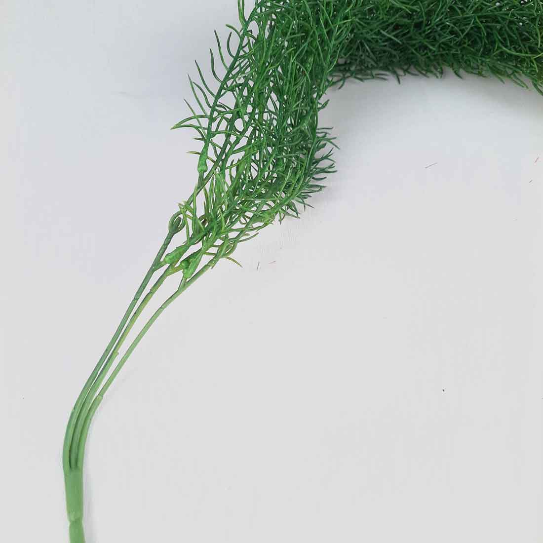 Artificial Plant- Leaf Plant with Metal Stand - For Home & Wall Decor - ApkaMart