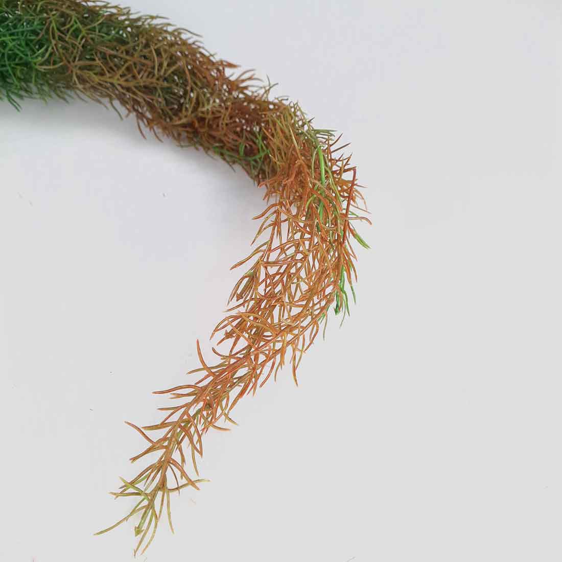 Artificial Plant- Leaf Plant with Metal Stand - For Home & Wall Decor - ApkaMart