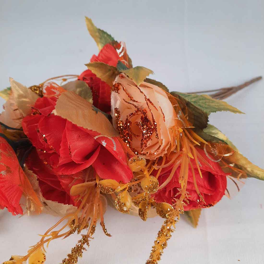 Artificial Flower Plants- Apkamart #color_Red