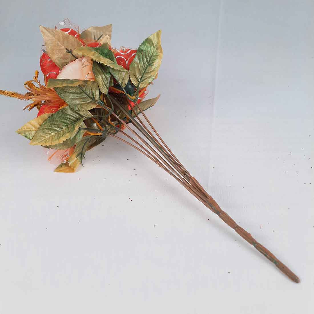 Artificial Flower Plants- Apkamart #color_Red