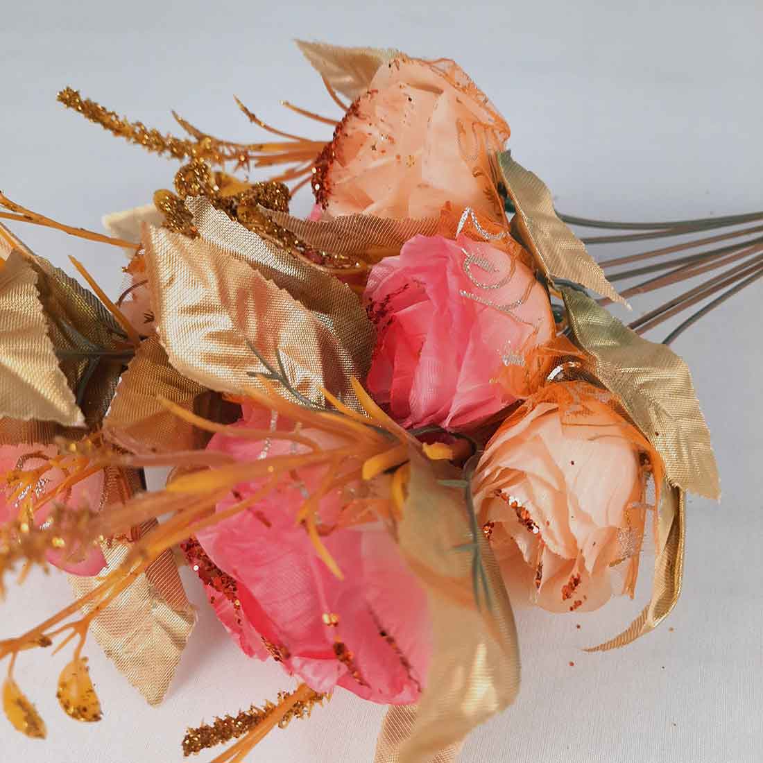 Artificial Flower Plants- Apkamart #color_Light Pink