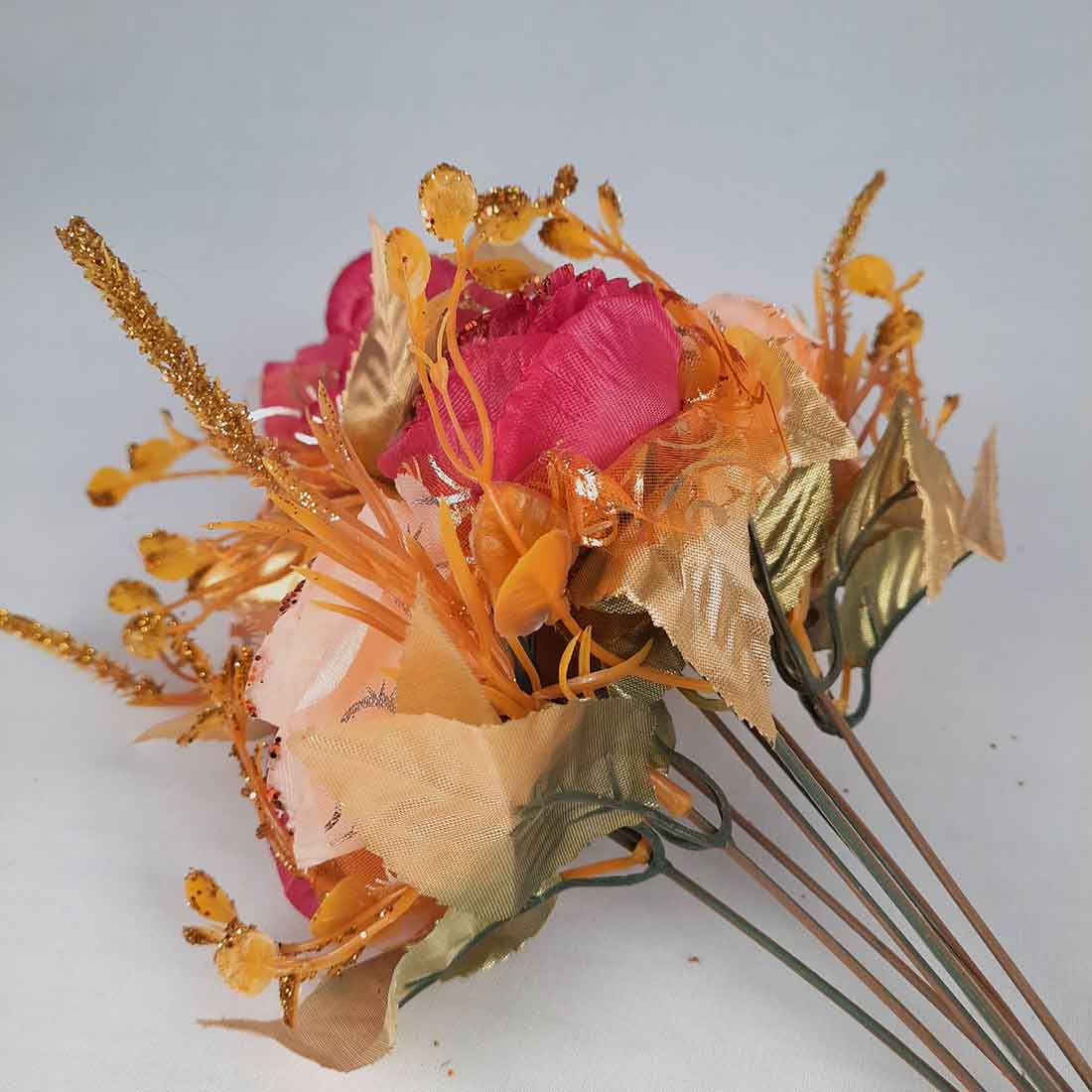 Artificial Flower Plants- Apkamart #color_Dark Pink