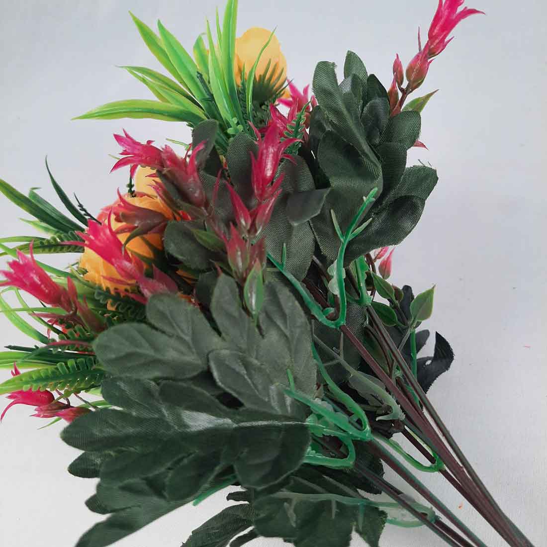 Artificial Flowers Bunch- Apkamart #color_Yellow
