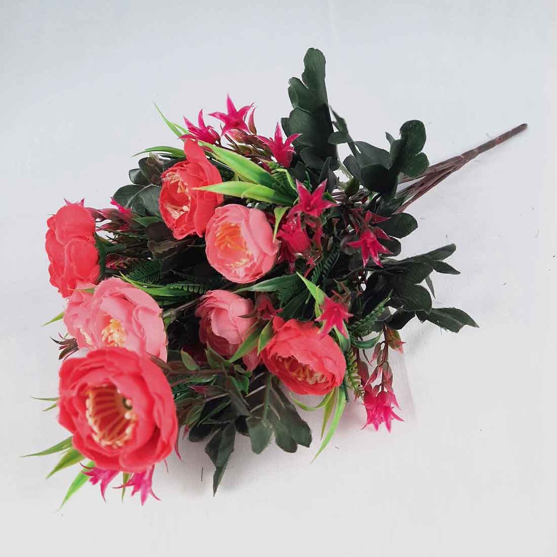 Artificial Flowers Bunch- Apkamart #color_Pink