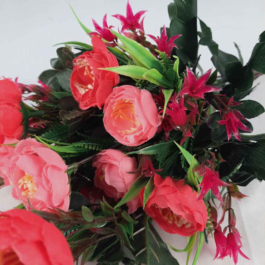Artificial Flowers Bunch- Apkamart #color_Pink