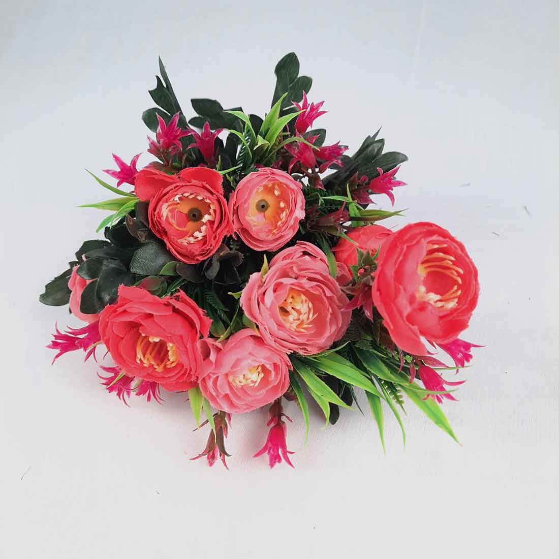 Artificial Flowers Bunch- Apkamart #color_Pink
