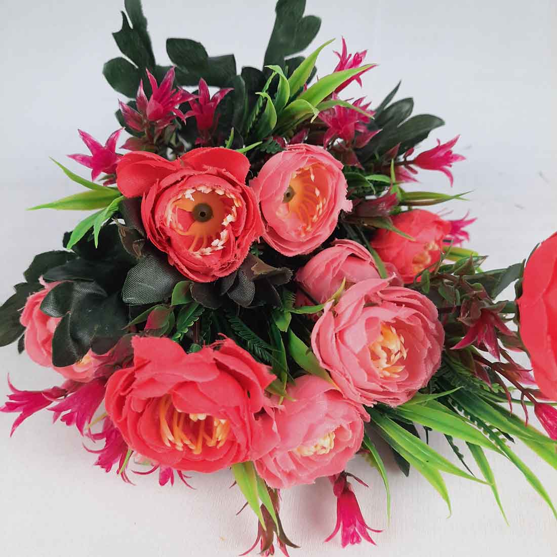 Artificial Flowers Bunch- Apkamart #color_Pink