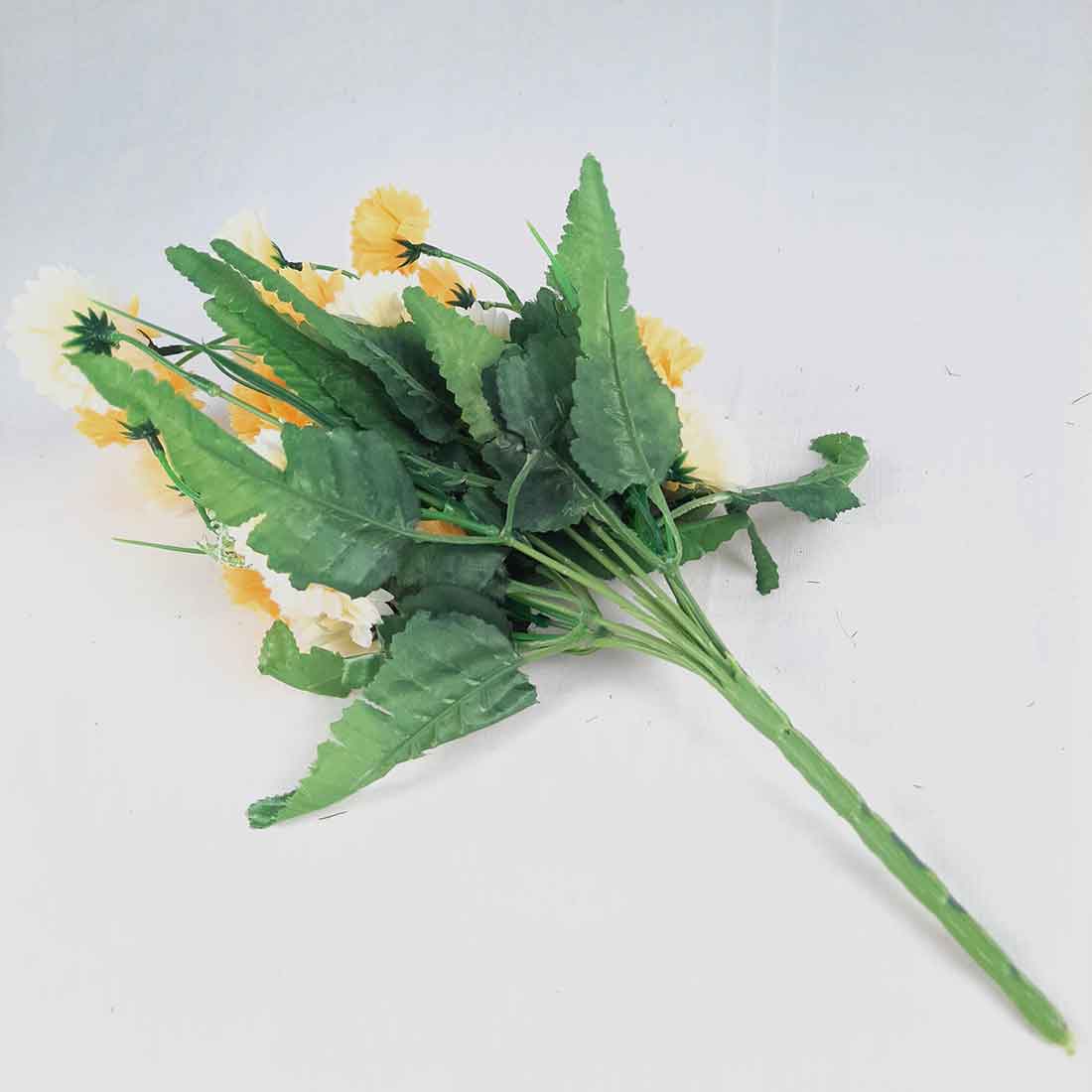 Artificial Flowers Bunch- Apkamart #color_Yellow