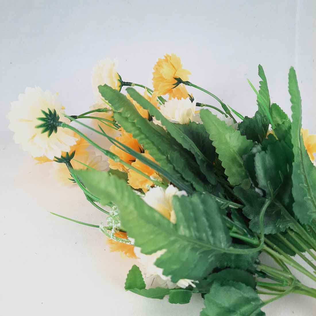 Artificial Flowers Bunch- Apkamart #color_Yellow