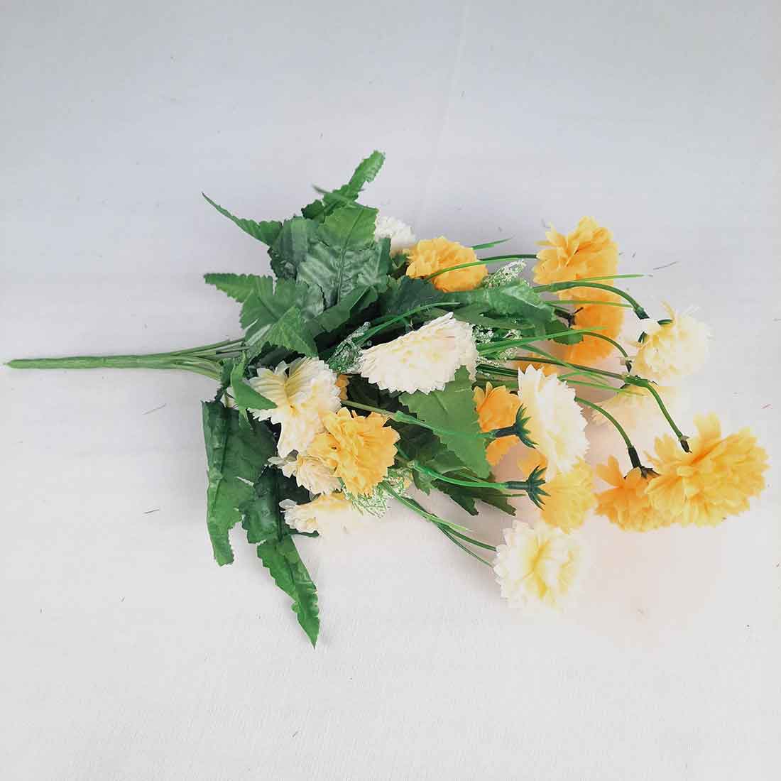 Artificial Flowers Bunch- Apkamart #color_Yellow