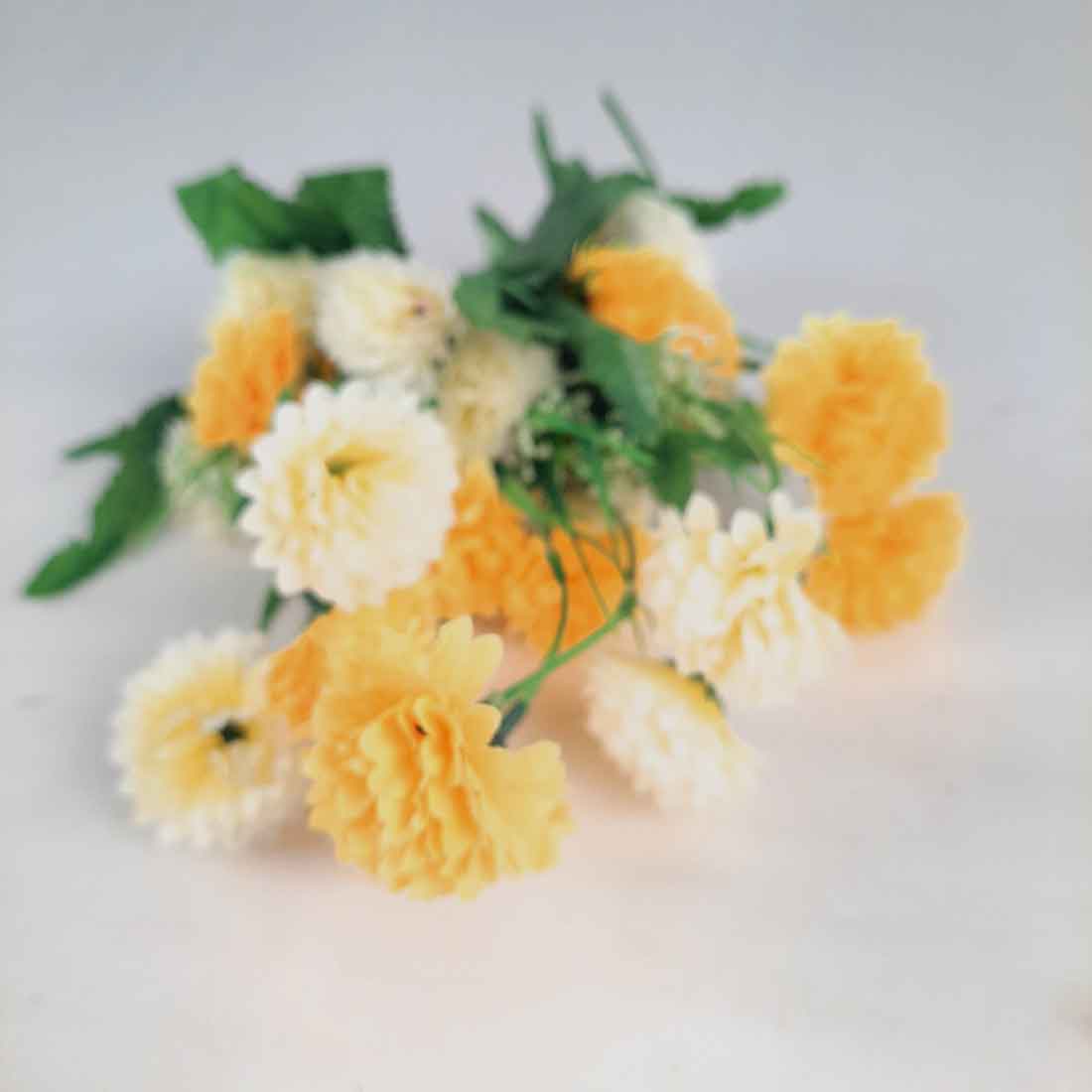 Artificial Flowers Bunch- Apkamart #color_Yellow