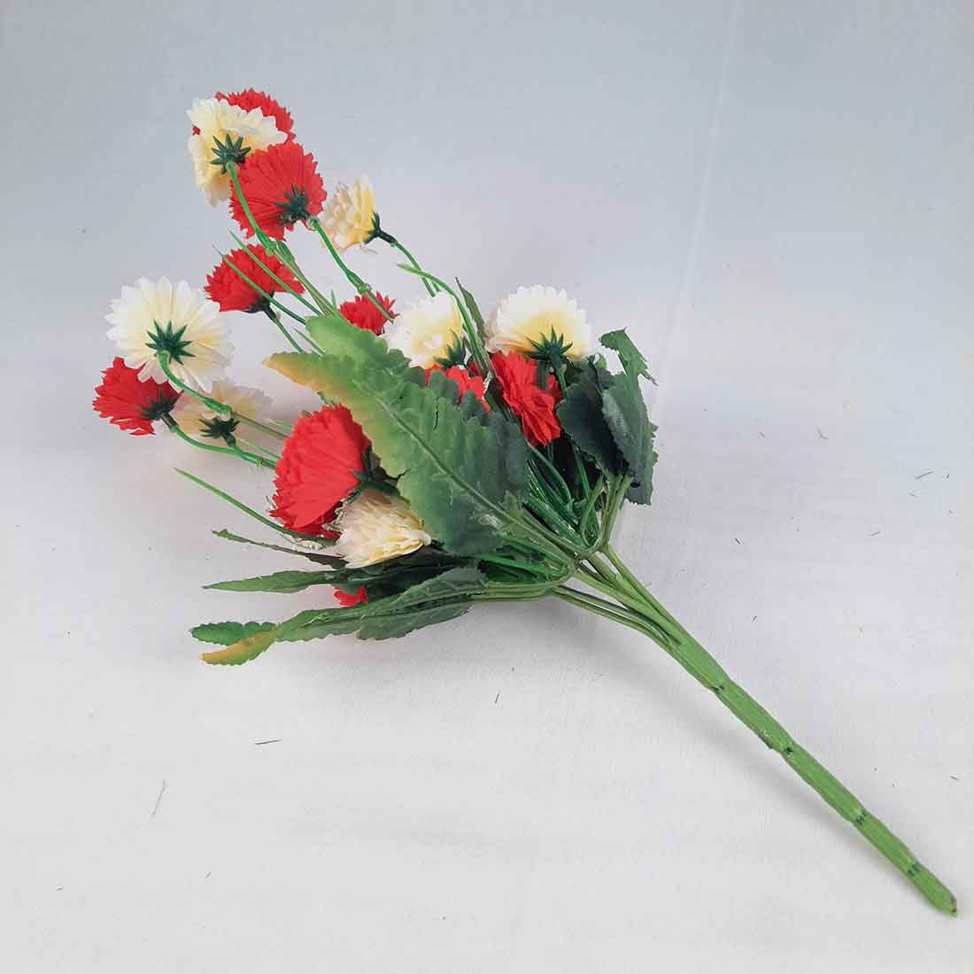 Artificial Flowers Bunch- Apkamart #color_Red