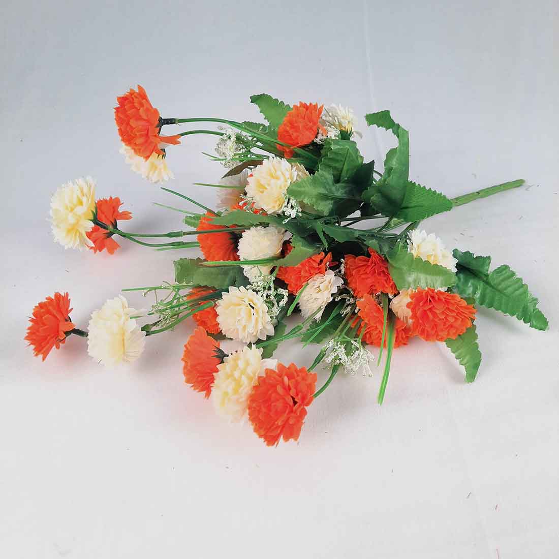 Artificial Flowers Bunch- Apkamart #color_Orange