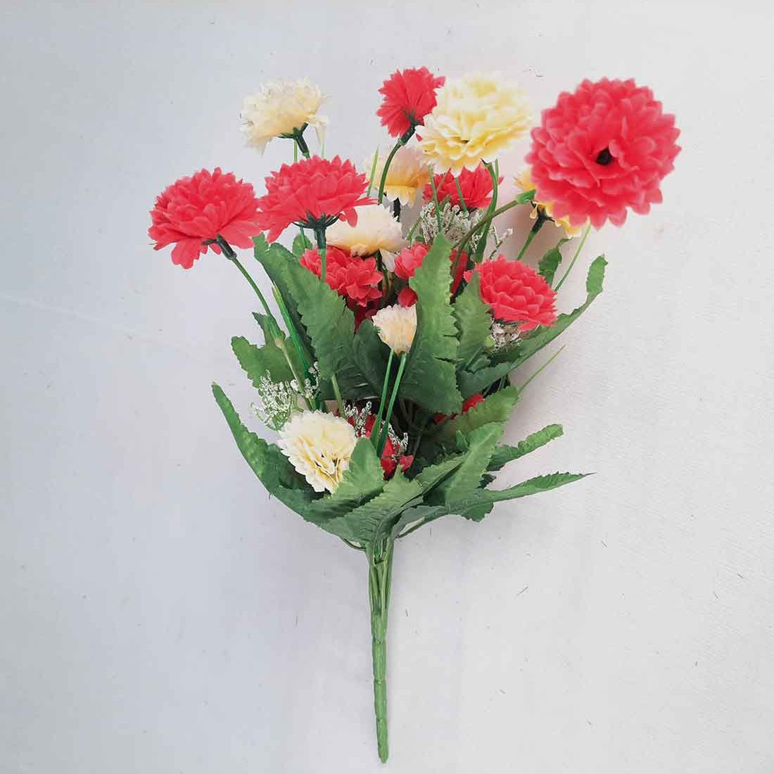 Artificial Flowers Bunch- Apkamart #color_Dark Pink