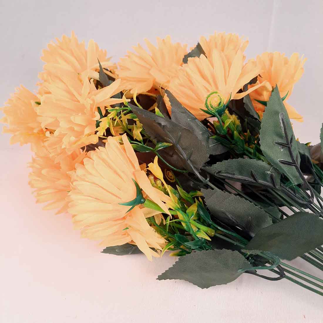 Artificial Flowers Bunch- Apkamart #color_Yellow