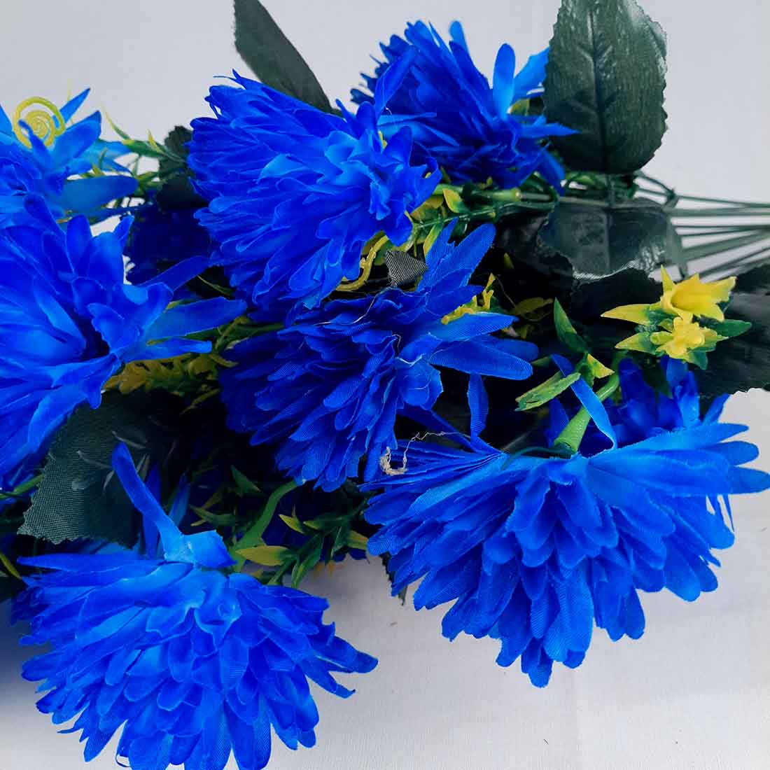 Artificial Flowers Bunch- Apkamart #color_Blue