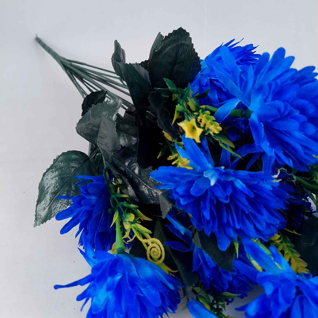 Artificial Flowers Bunch- Apkamart #color_Blue