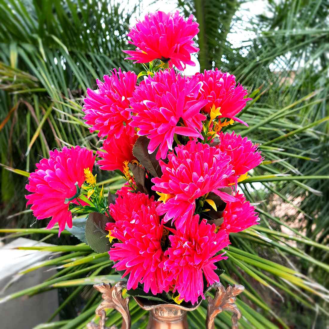 Artificial Flowers Bunch- Apkamart #color_Pink