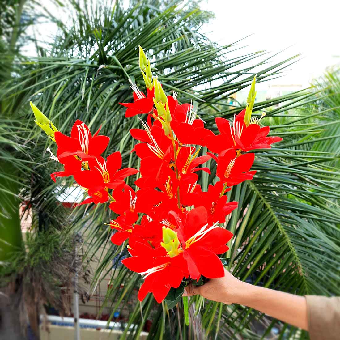 Artificial Flower Bouquet - For Table & Home Décor - ApkaMart