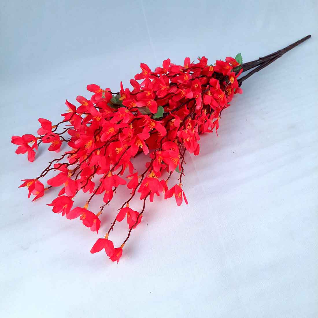 Artificial Flowers Bunch- Apkamart #color_Red