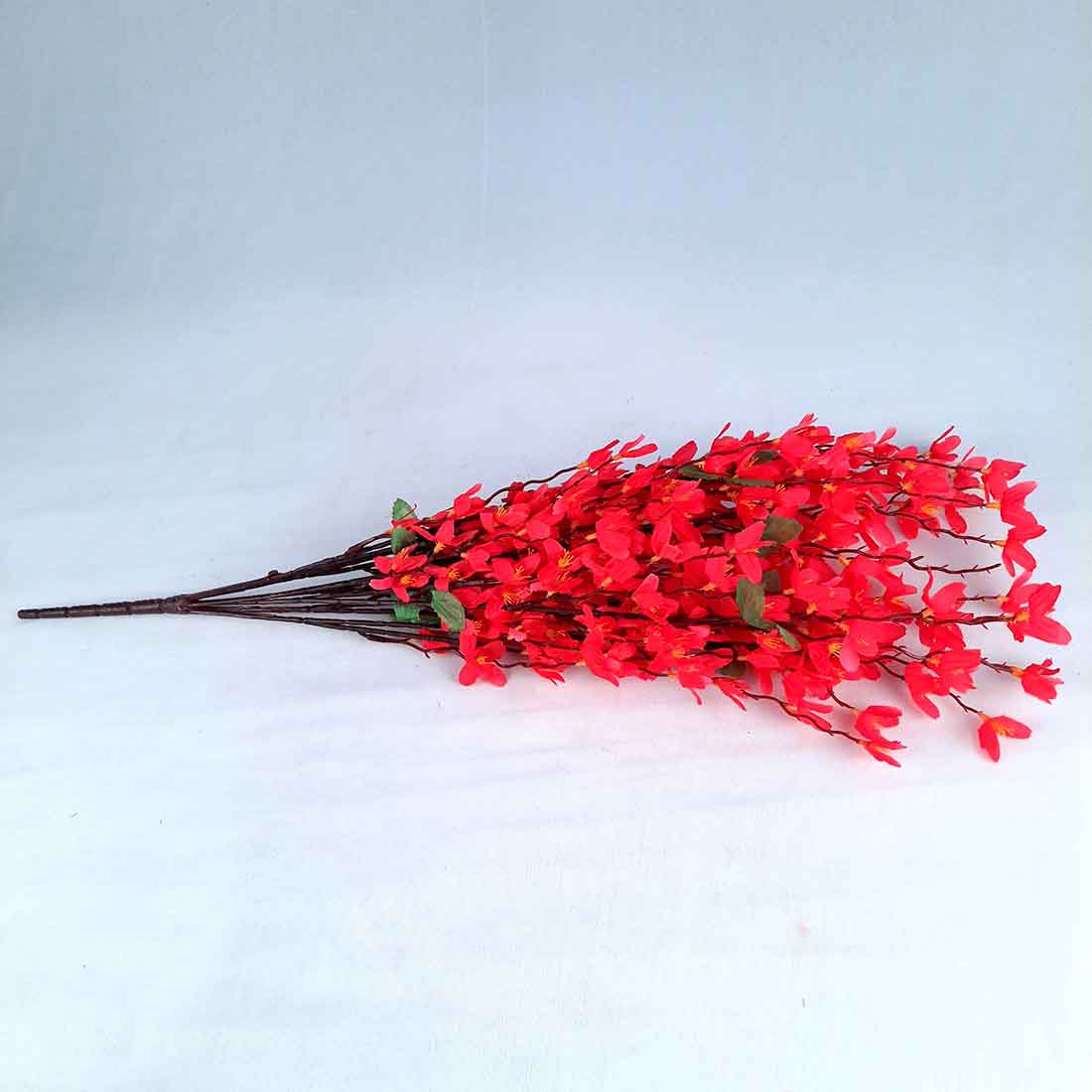 Artificial Flowers Bunch- Apkamart #color_Red