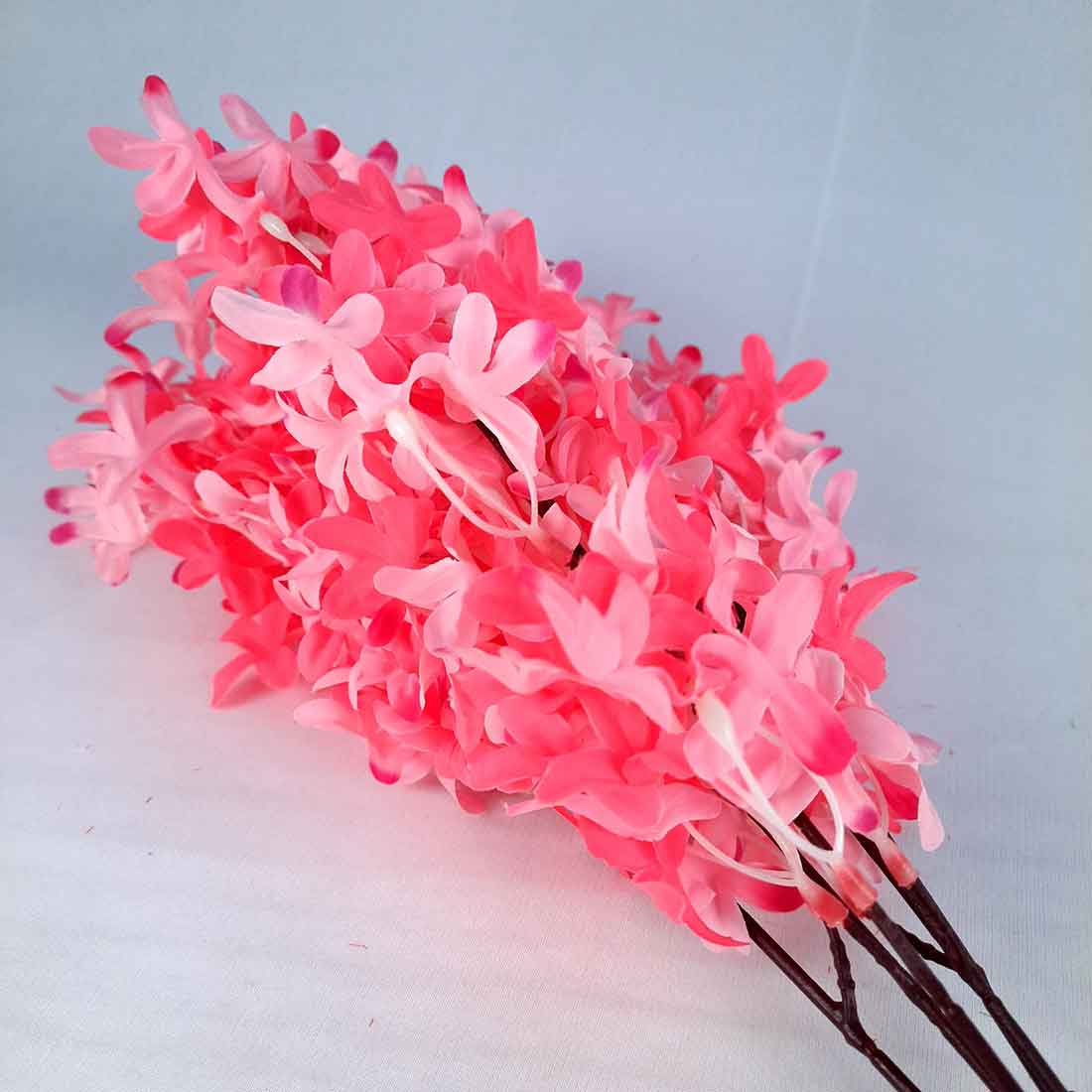 Artificial Flowers Bunch- Apkamart #color_Dark Pink