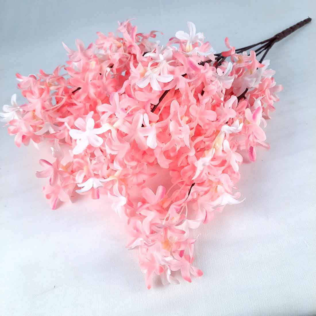 Artificial Flowers Bunch- Apkamart #color_Light Pink