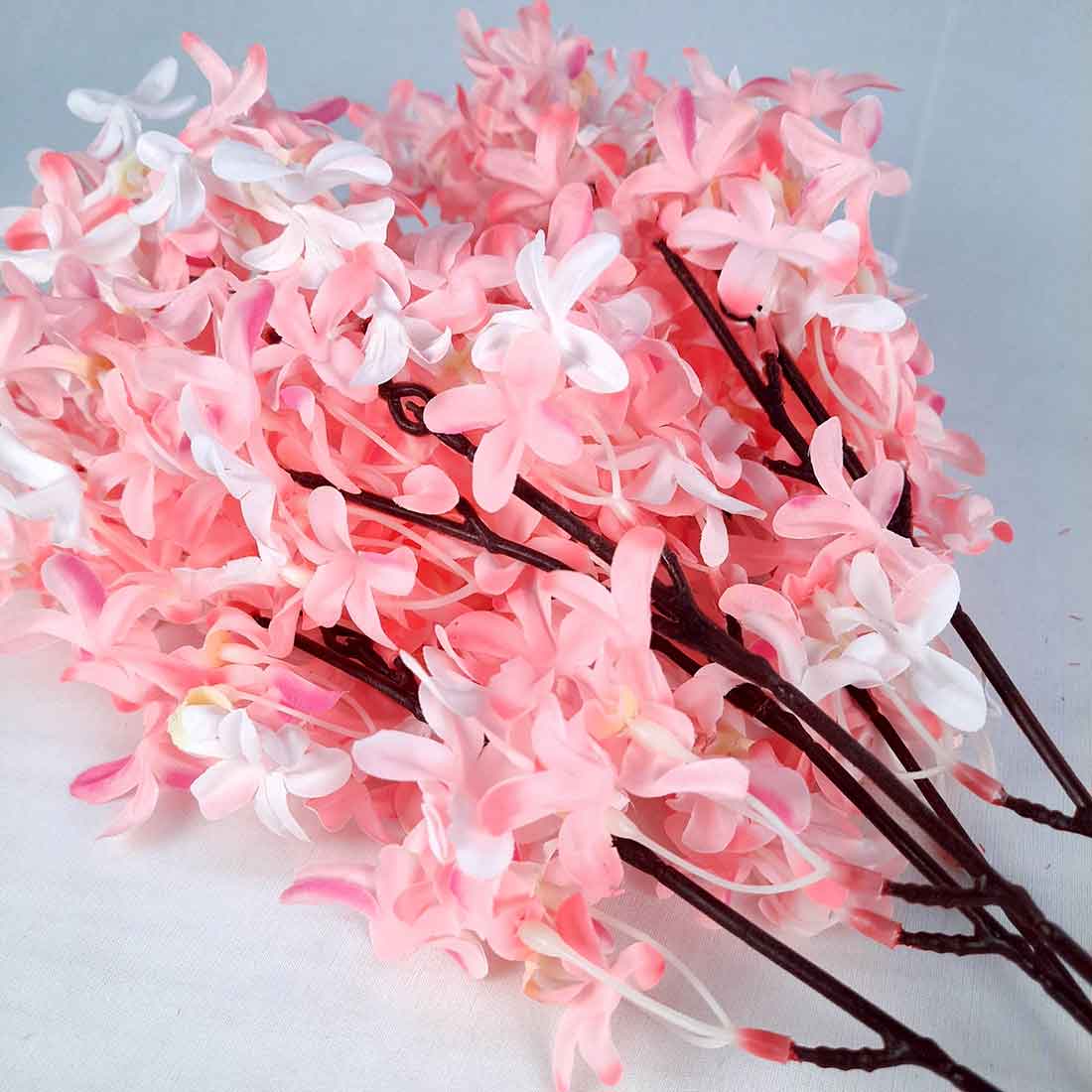 Artificial Flowers Bunch- Apkamart #color_Light Pink