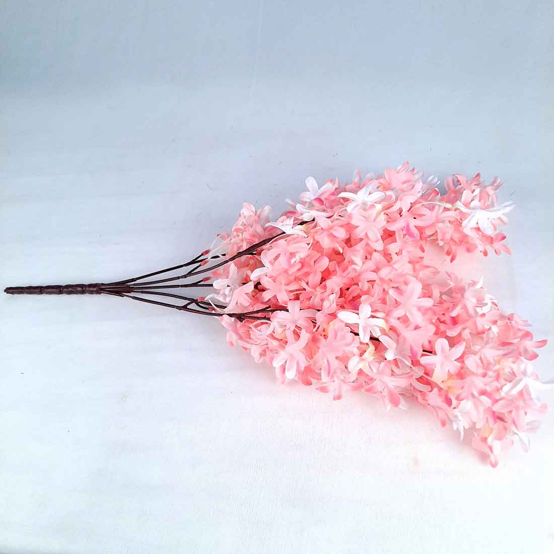 Artificial Flowers Bunch- Apkamart #color_Light Pink