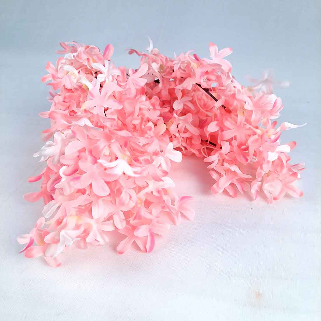 Artificial Flowers Bunch- Apkamart #color_Light Pink