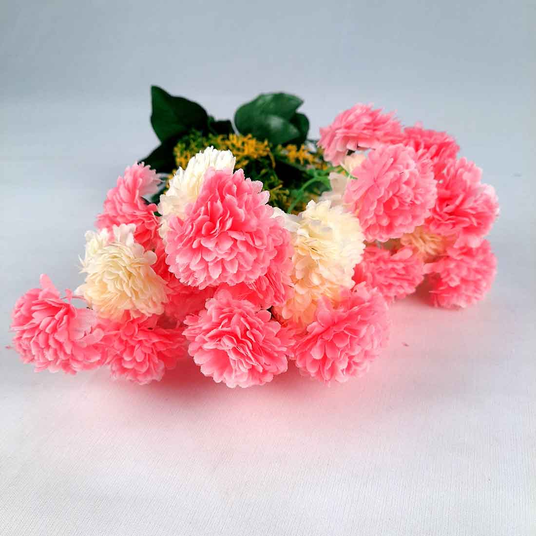 Artificial Flowers Bunch- Apkamart #color_Pink