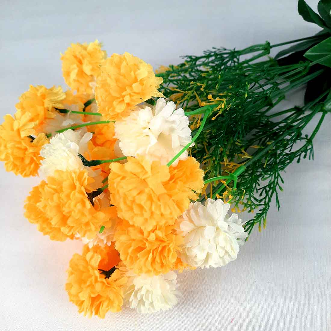 Artificial Flowers Bunch- Apkamart #color_Yellow
