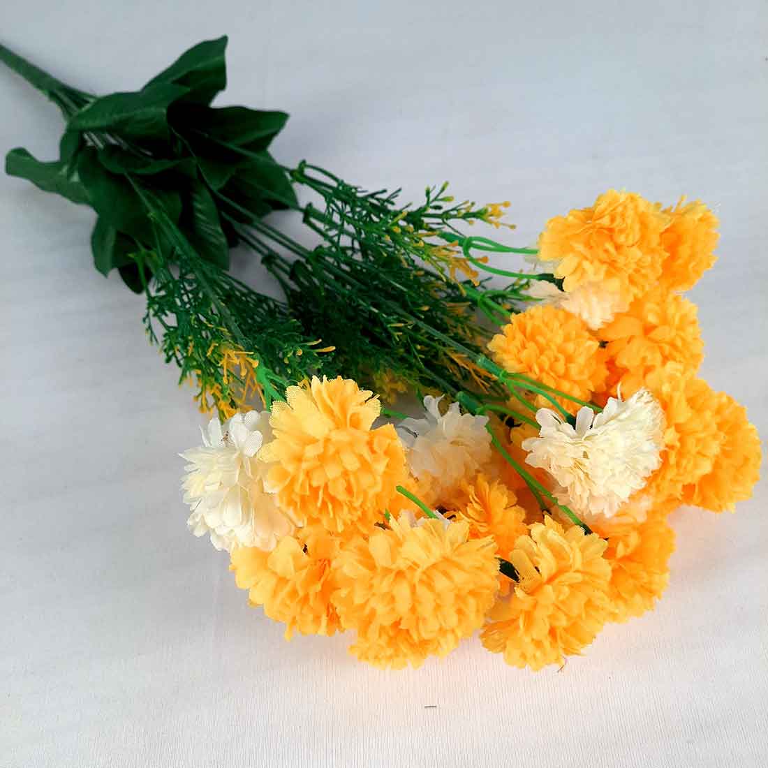 Artificial Flowers Bunch- Apkamart #color_Yellow