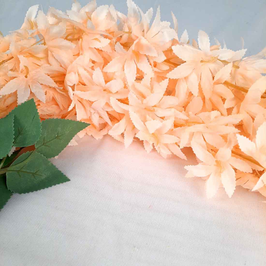 Artificial Wall Hanging Plants- Apkamart #color_Peach