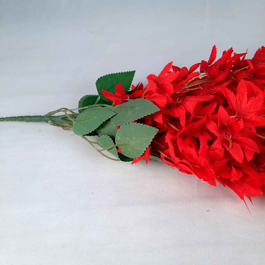 Artificial Wall Hanging Plants- Apkamart #color_Red
