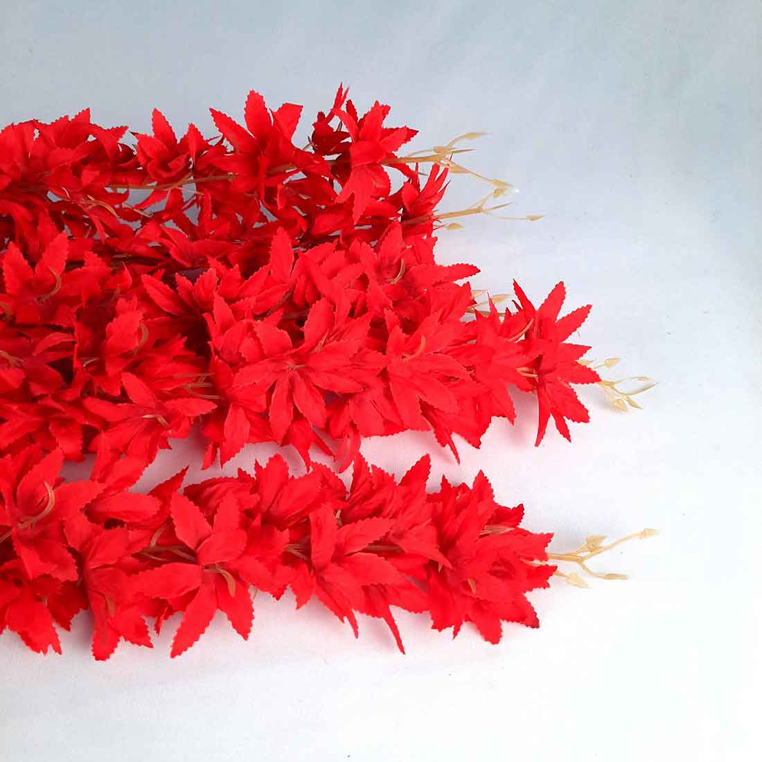 Artificial Wall Hanging Plants- Apkamart #color_Red