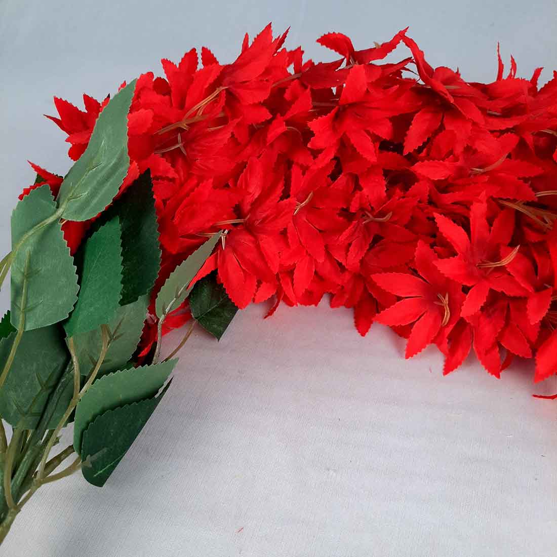 Artificial Wall Hanging Plants- Apkamart #color_Red