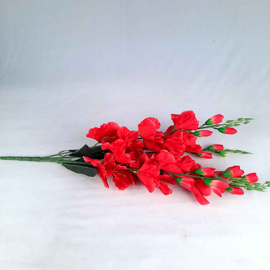 Artificial Flowers Bunch- Apkamart #color_Red