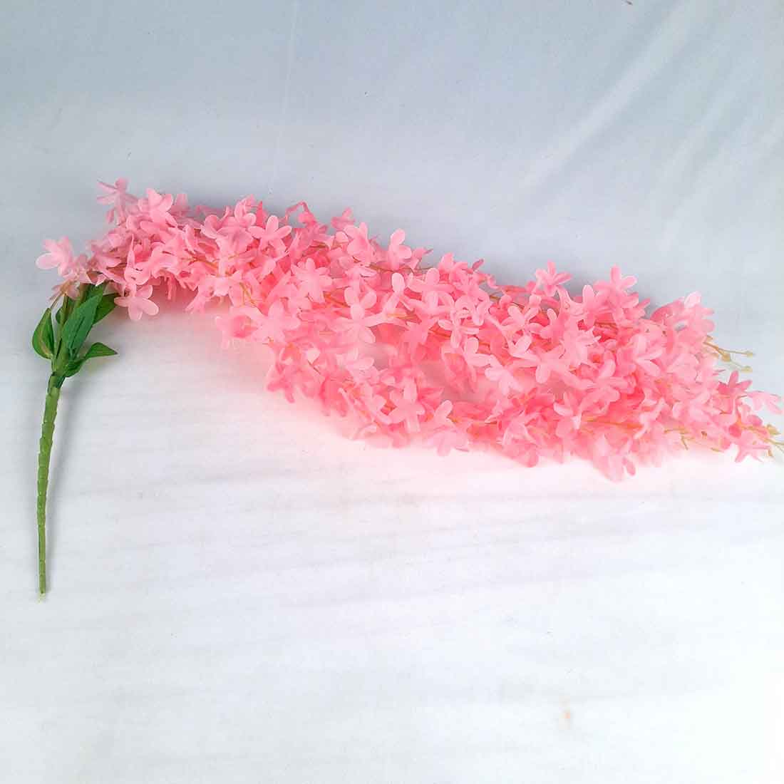 Artificial Wall Hanging Plants- Apkamart #color_Light Pink