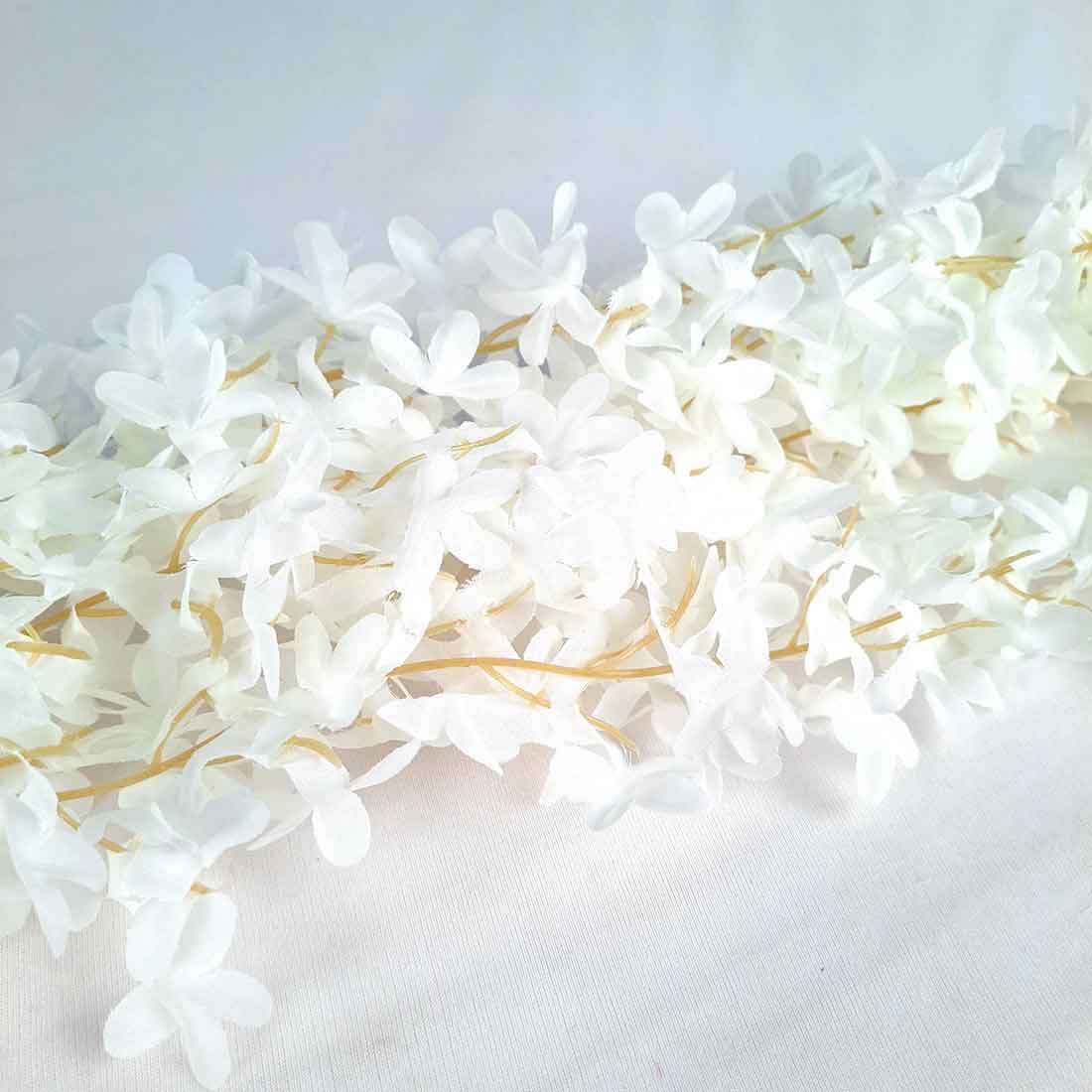 Artificial Wall Hanging Plants- Apkamart #color_White