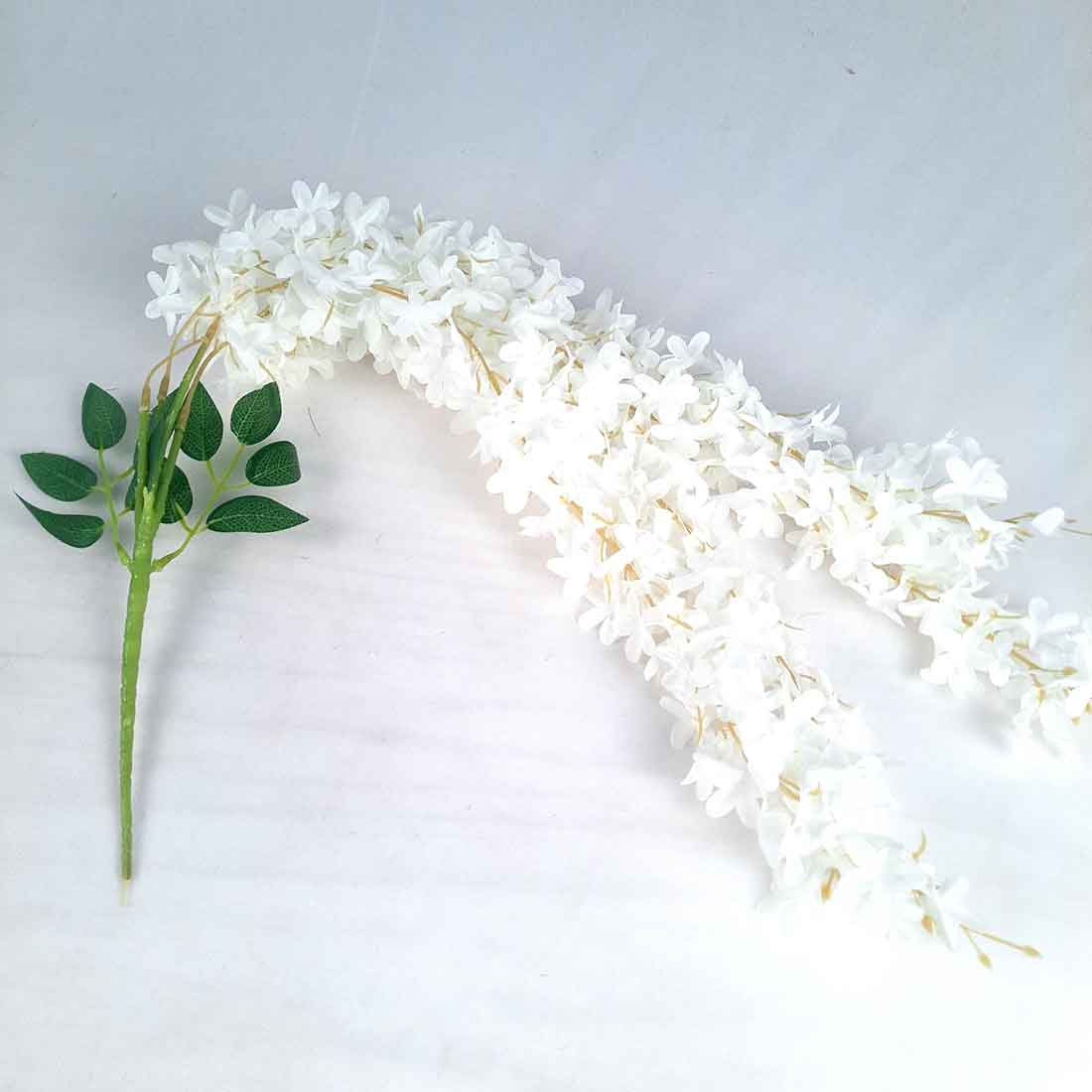 Artificial Wall Hanging Plants- Apkamart #color_White