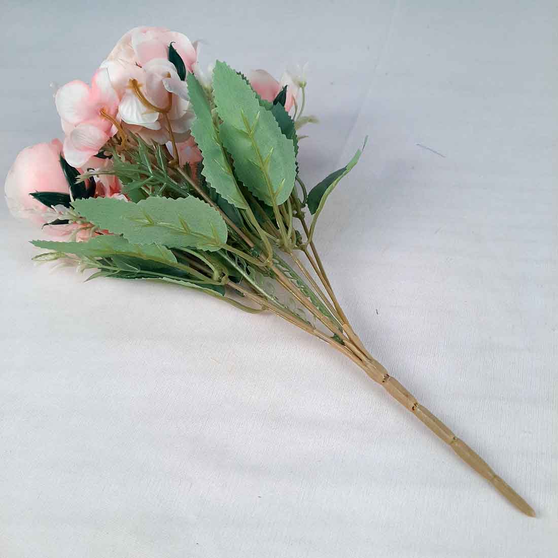 Artificial Flowers Bunch- Apkamart #color_Peach