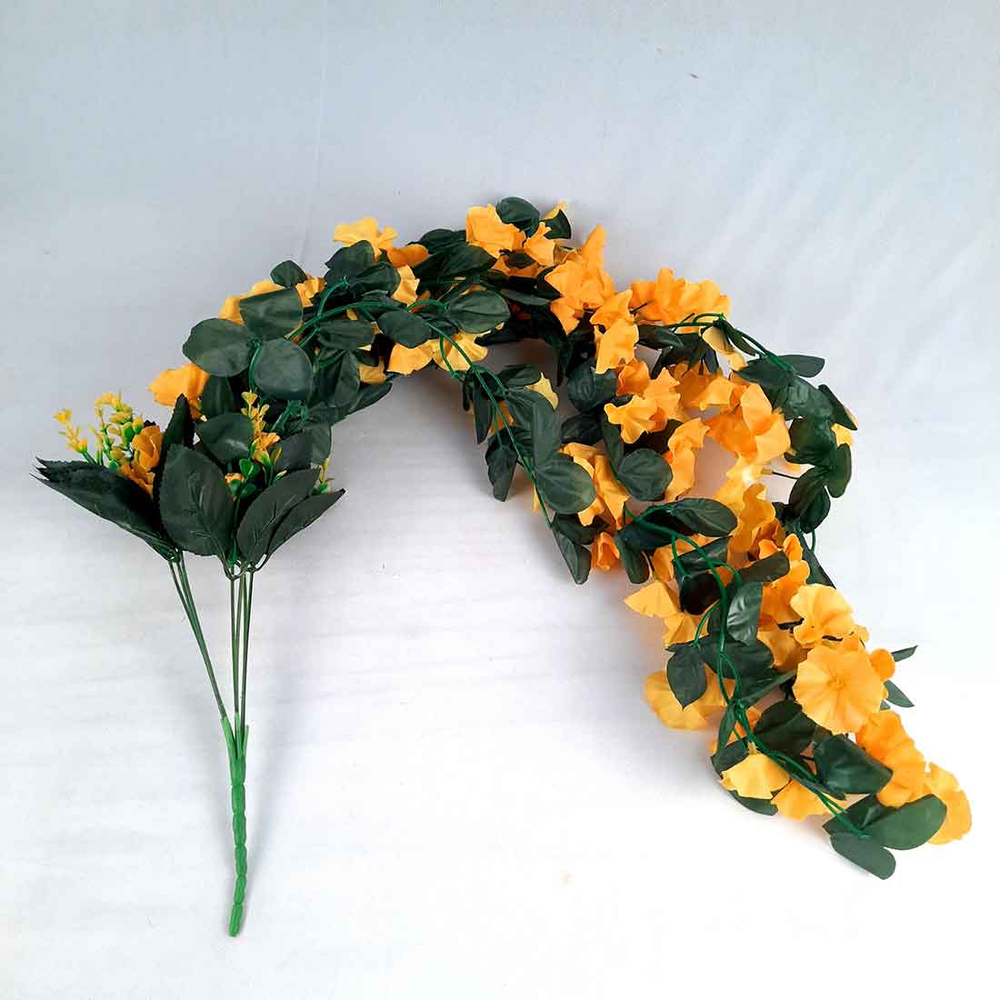 Artificial Wall Hanging Plants- Apkamart #color_Yellow