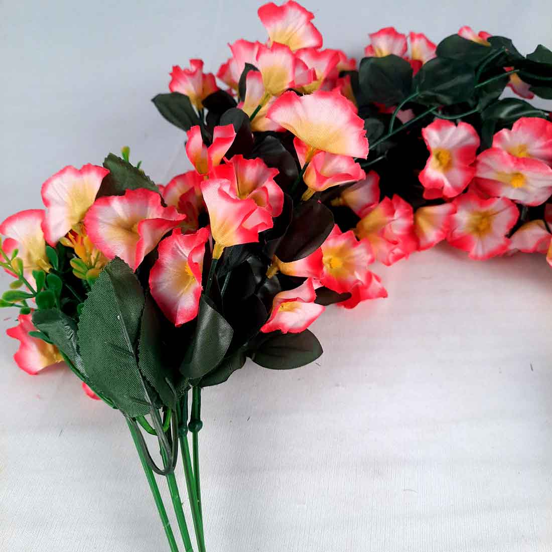 Artificial Wall Hanging Plants- Apkamart #color_Pink