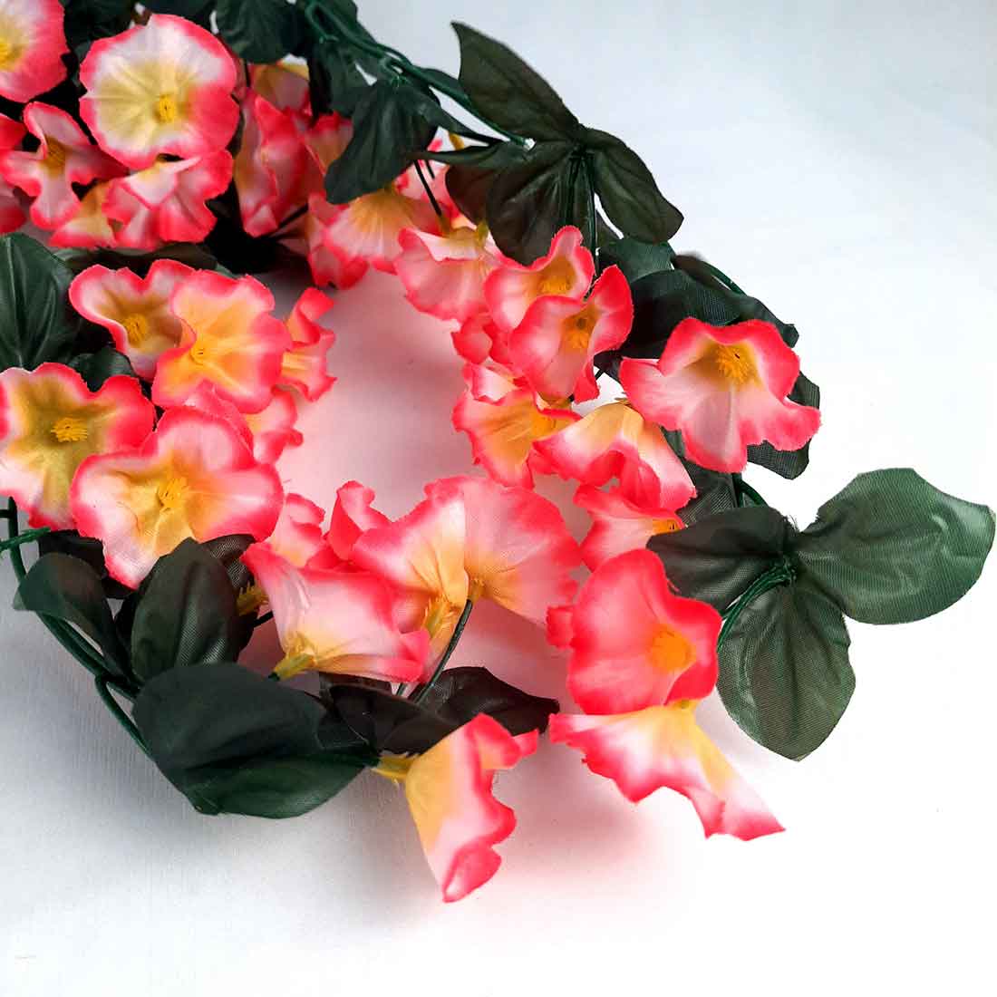Artificial Wall Hanging Plants- Apkamart #color_Pink