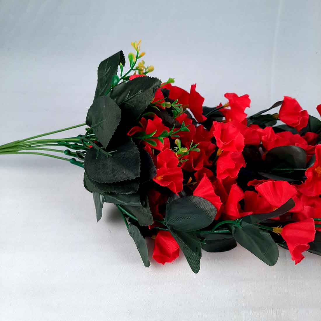 Artificial Wall Hanging Plants- Apkamart #color_Red