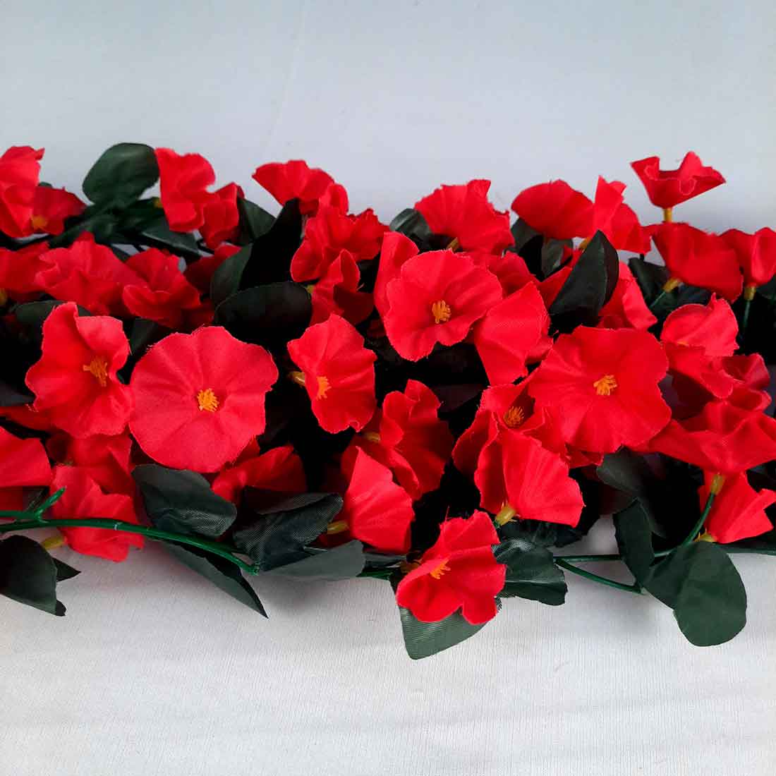 Artificial Wall Hanging Plants- Apkamart #color_Red