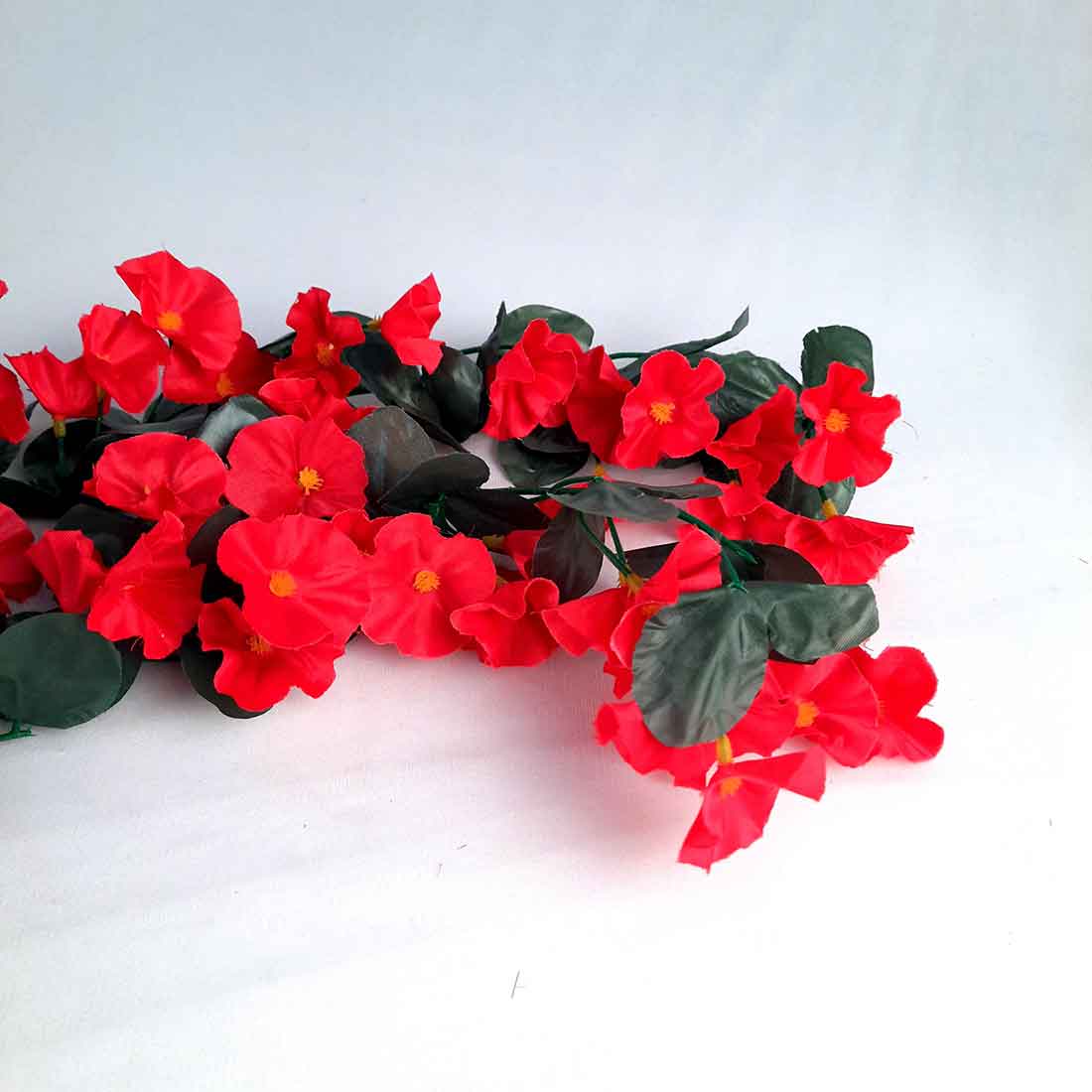 Artificial Wall Hanging Plants- Apkamart #color_Red