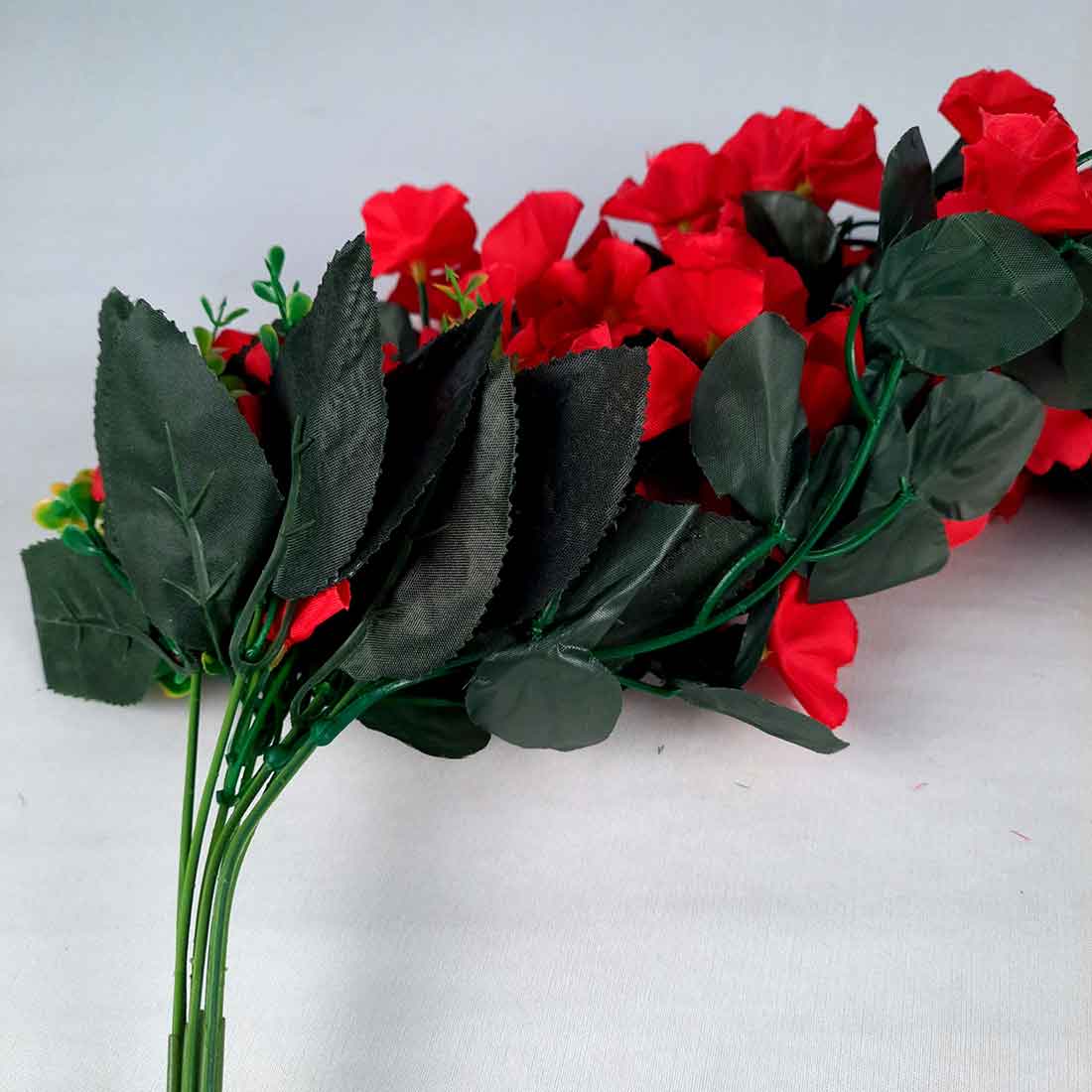 Artificial Wall Hanging Plants- Apkamart #color_Red