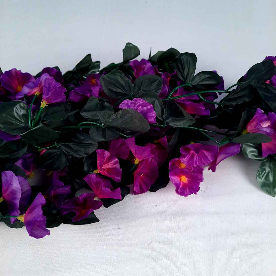 Artificial Wall Hanging Plants- Apkamart #color_Dark Purple